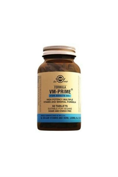 Solgar تركيبة نوفا فارما Vm Prime 60 تيرابايت - 50 سنة