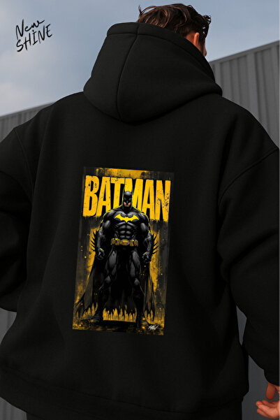 New Shine Batman Štampano Sa kapuljačom dukserica