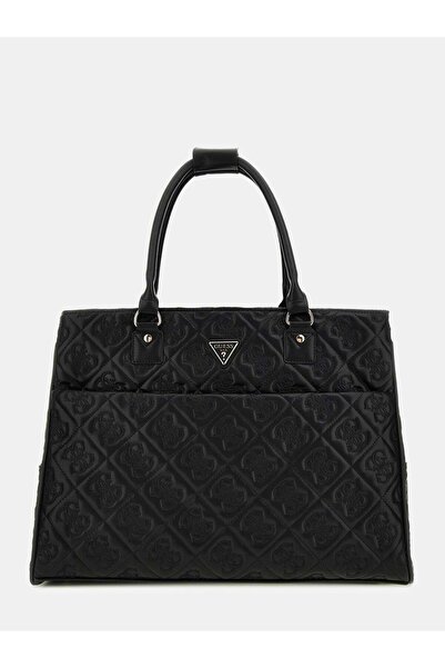 Guess حقيبة تسوق بشعار 4G منقوشة من أديلاسيا