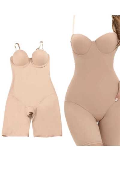 VEYA Body sculpting compression garment with 3 front clips for control and compression after childbirth and other occasions