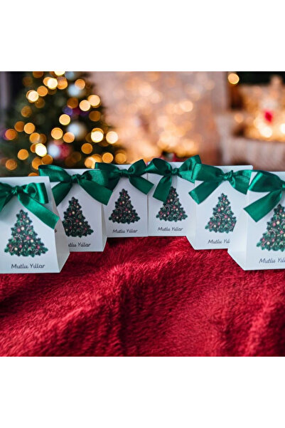 HappyDay Tasarım Organizasyon Hediyelik Yılbaşı Hediyesi Çam Ağacı Mum