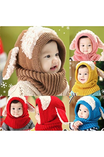 JollyMag Drool lamb hat for children from 2 to 6 years old (Color: Yellow)