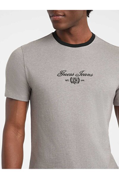 Guess Logo Patterned T-Shirt