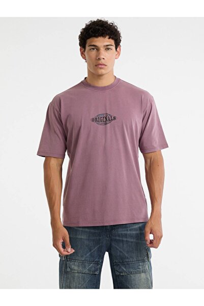 Guess Logo Patterned T-Shirt