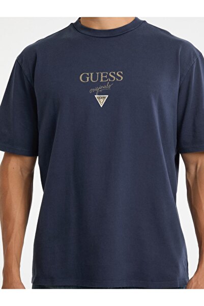 Guess Logo Patterned T-Shirt