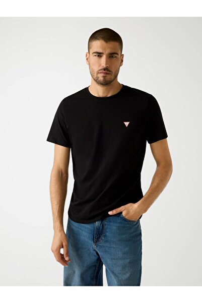 Guess T-Shirt with Small Triangle Logo