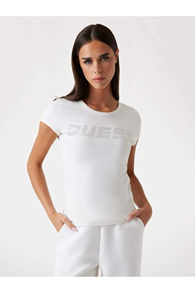 Guess T-Shirt with Stone Logo