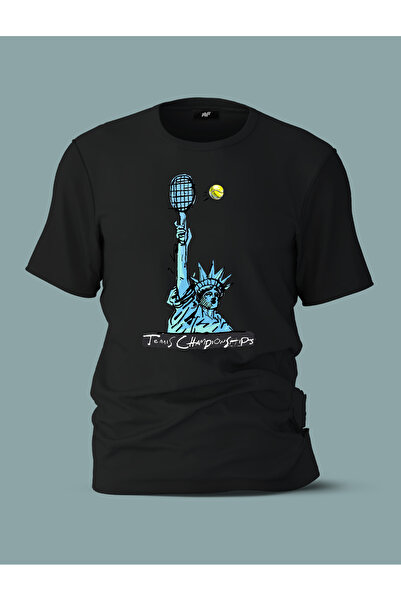 FNBX تي شيرت التنس بتصميم تمثال الحرية