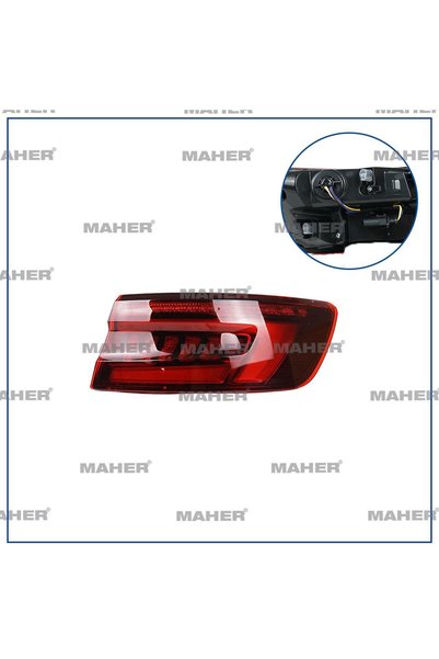 MAHER BZT AUDI A4 2015-2017 LEDLİ; STOP LAMBASI DIŞ SAĞ 8W5945092B