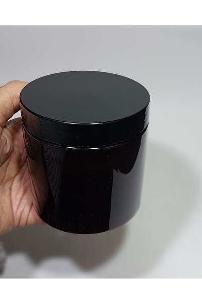 Durucam Organizer for Candles and Creams, Cotton Jar 500 ml with Stopper, Amber Glass Appearance, Set of 100