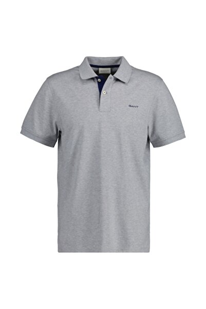 Gant - Polo shirt with logo, Light gray, 2XL