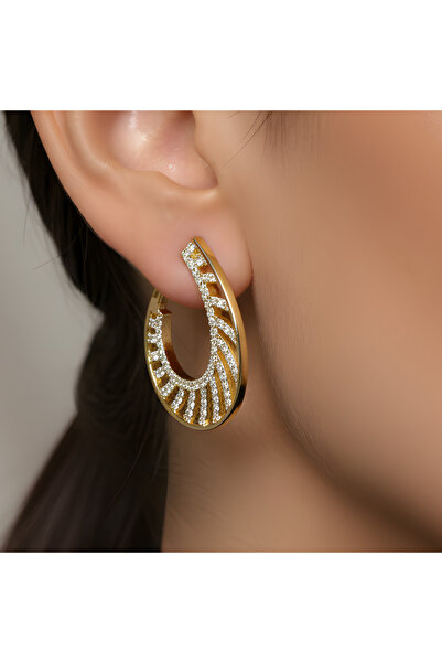 XUPING JEWELRY XUPING KADIN KÜPE (ZİRKON TAŞLI ÖZEL TASARIM KADIN KÜPE )