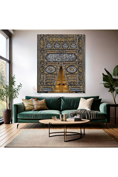 Artarilion Kanvas Dikey Duvar Tablosu Kanvas Kabe Kapısı Görseli Ev Ofis Salo...