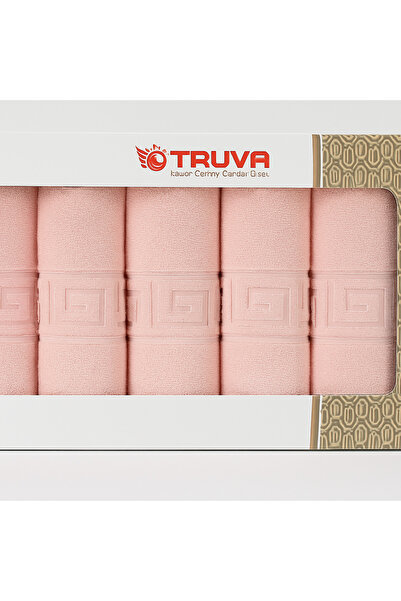 Truva Grup Σετ 4 ελληνικών πετσετών – 100% βαμβάκι, 500 γρ./τ.μ., 2x70x140 εκ...