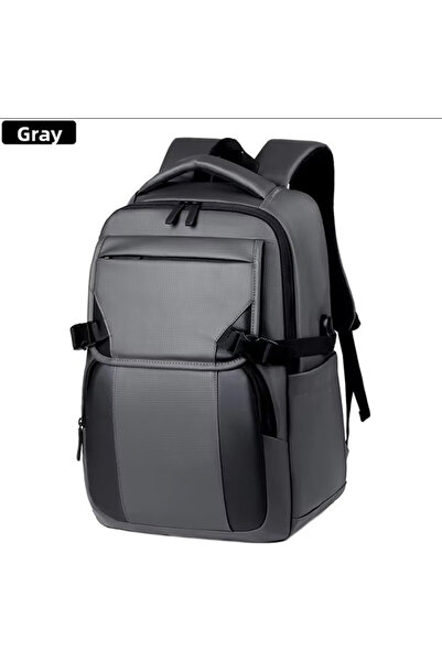 FASHION حقيبة كمبيوتر محمول خفيفة الوزن 26003GREY للسفر والأعمال بسعة كبيرة