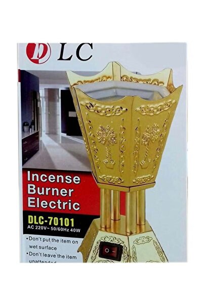 DLC Luxury Electric Incense Burner 40W - DLC-70101 Gold
