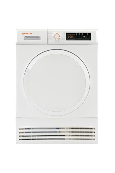 Vortex Uscator de rufe VUR7CWH01V, Condensare, 7 kg, 15 programe, Clasa B, alb