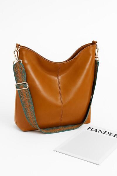 Handley Geantă de umăr casual cu curea de coloană de lux