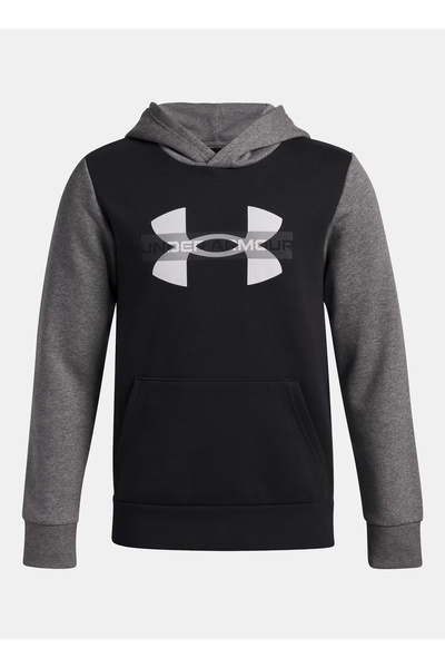 Under Armour Düz Erkek Çocuk Siyah Sweatshırt 6004994-001-UA Rival Flc Cblck ...