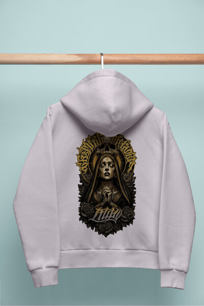 Infire clothing هودي سايلنس كبير الحجم للجنسين