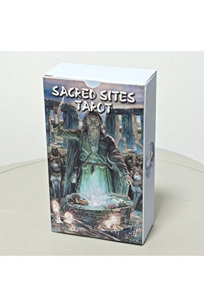 Choice 12*7 سم 78 قطعة من بطاقات التارو الملونة للمواقع المقدسة تتواصل مع حكم...