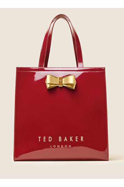 Ted Baker Bordo Kadın Shopper Çanta 240624-10
