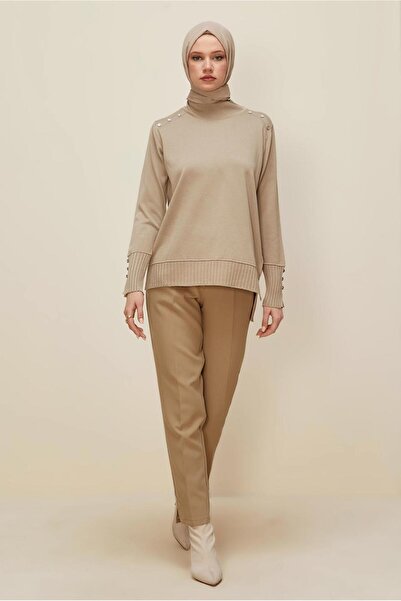 Alvina Button-Detail Knitwear Sweater 45879