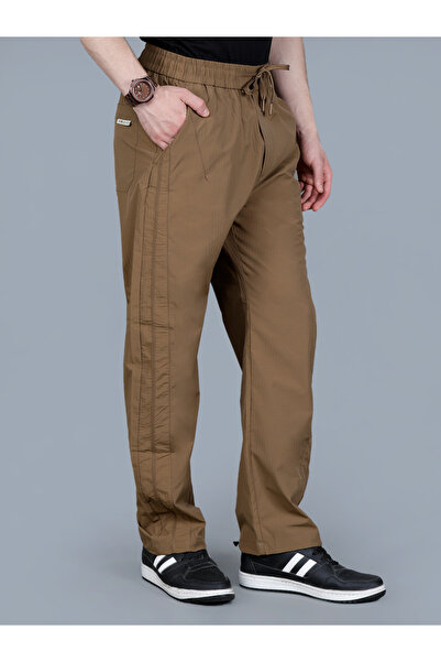 Fort Collins By Styli Men Relaxed Fit Pants with Drawstring