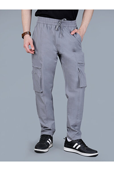 Fort Collins By Styli Men Zip Pocket Cargo Pants