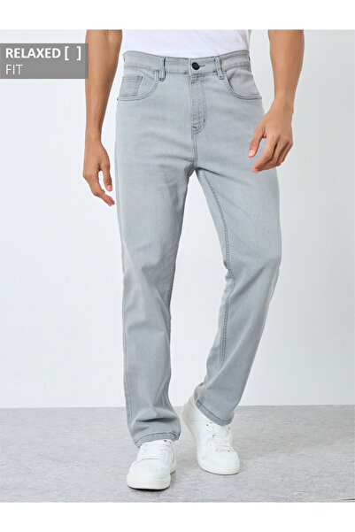 Styli Men Mid Rise Relaxed Fit Jeans