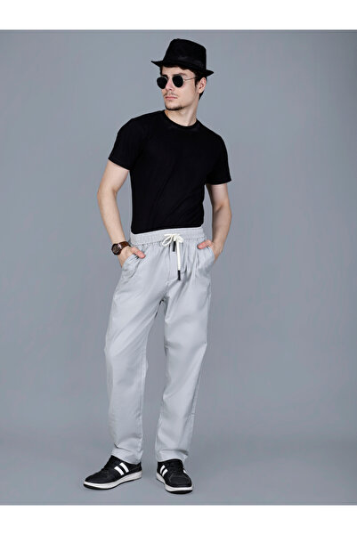 Fort Collins By Styli Men Relaxed Fit Drawstring Pants
