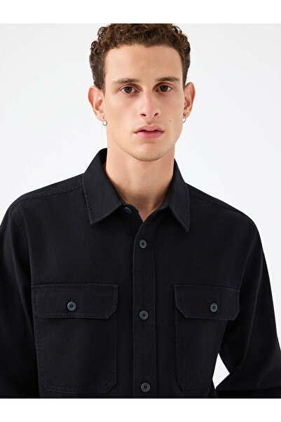 Loft Long Sleeve Anthracite Men's Shirt Lf2036930