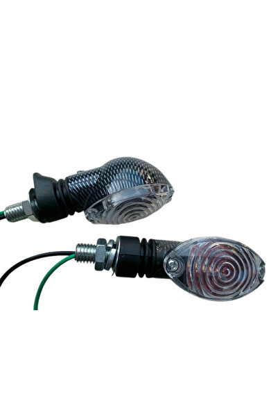Universal Oval carbon turn signals set (no.2)