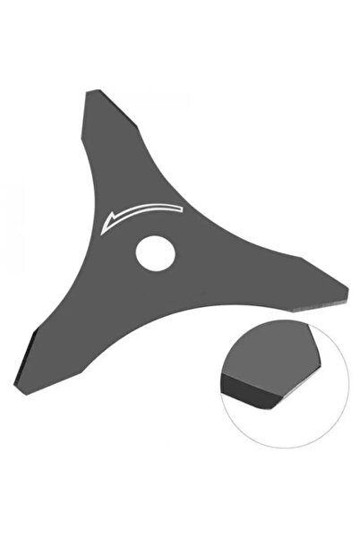 China Disc de tăiere model Y pentru motocoasă, 3 laturi, 255 x 20mm