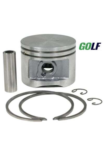 Golf Piston complet pentru drujbă, compatibil cu Stihl MS 280, 028S Golf, Ø 46mm