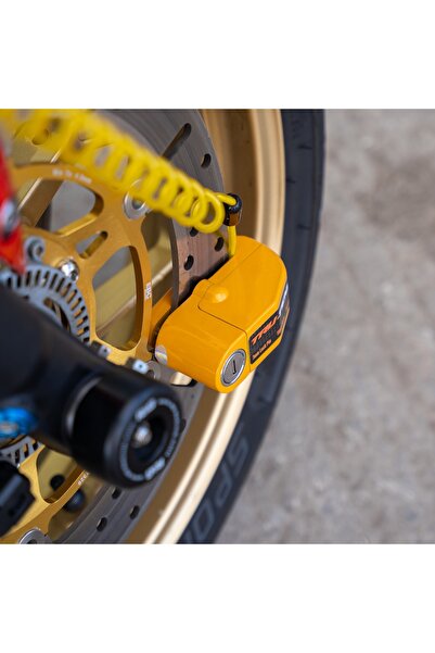 TRU-TENSION 7mm 110db Disc Lock Motosiklet Disk Kilidi