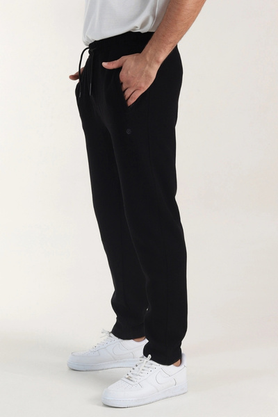 EXSPORT Thessaloniki Cotton Winter Ribbed Straight-Leg Sweatpants