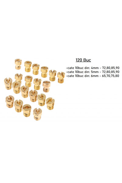 China Set 120 de duze pentru carburatoare de motociclete