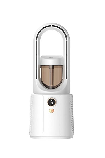 COOYA Bladeless Fan, Air Conditioning Fan, USB Desktop Silent Vertical Circulating Fan