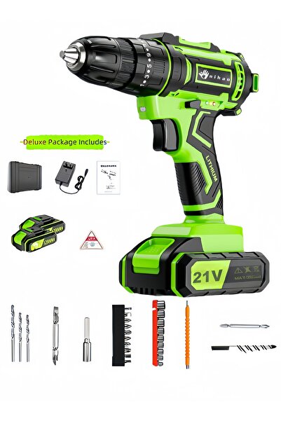 NIHAO 80N Pure Copper Motor Power Drill, IPX5 Dustproof and Waterproof Electr...