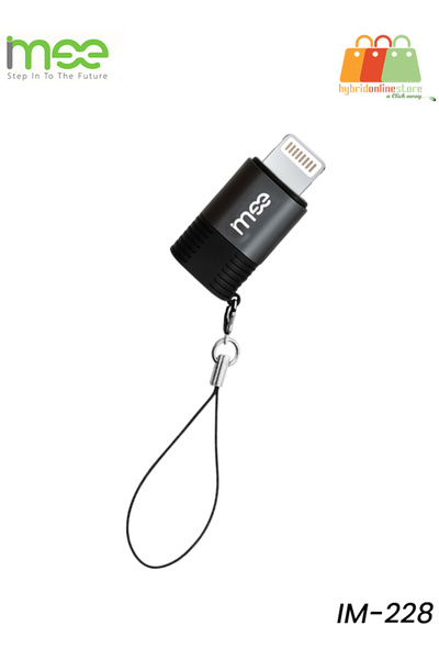 iMee محول IM-228 من Type-C إلى Lightning – محول OTG صغير الحجم لنقل بيانات iPhone وiPad