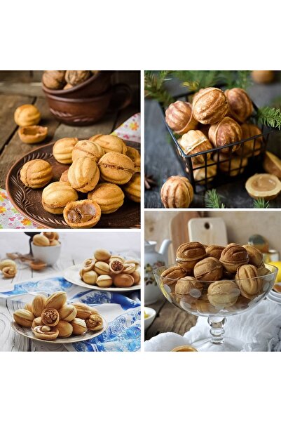 SOKANY Baking machine 24 walnut shell shapes HY-711, 1400W, Non-stick plates, Light indicator