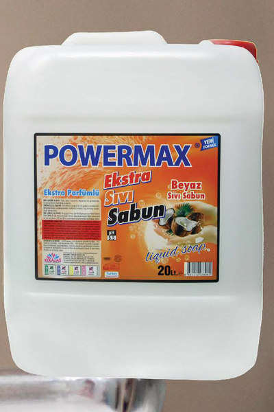 powermax صابون سائل لليدين برائحة جوز الهند 20 كجم - PWRMX048