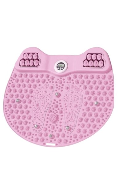 OEM Tablă fitness pentru masaj la picioare, roz, 52x52 cm, afișaj digital