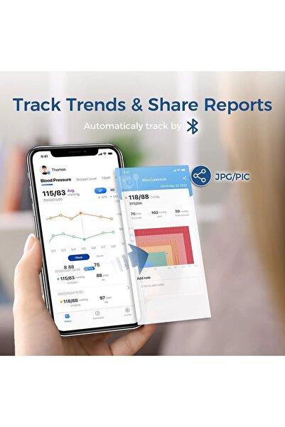 wellue BP 2 Connect Accurate Blood Pressure Monitor for Home Use