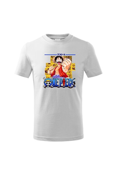 Funny Gift Tricou cu maneca scurta pentru copii Anime Manga One Piece