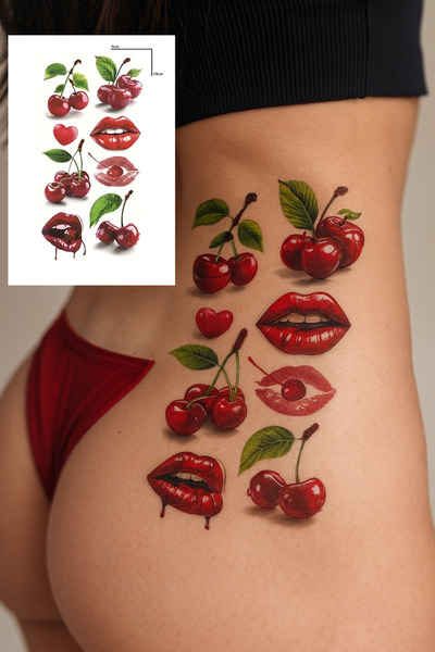 TAKIŞTIR Geçici Karışık Model Dövme Tattoo