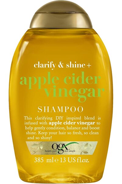 OGX Clarify & Shine Plus Apple Cider Shampoo, 385 ml