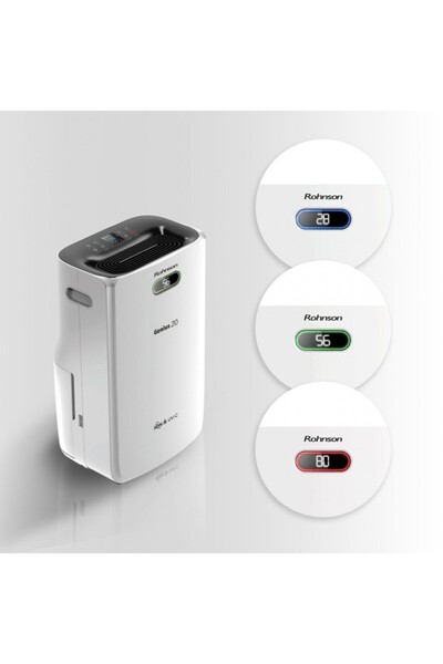 ROHNSON Air dehumidifier R95020 GENIUS 20, WI-FI, ionization function, 320 W, 120 m²,
