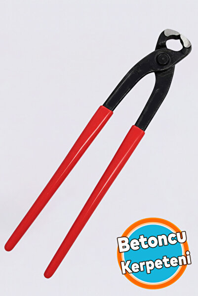 NZB Profesyonel Betoncu Kerpeteni 250 mm Demir Bağlama ve Kesme Pensesi Ergon...